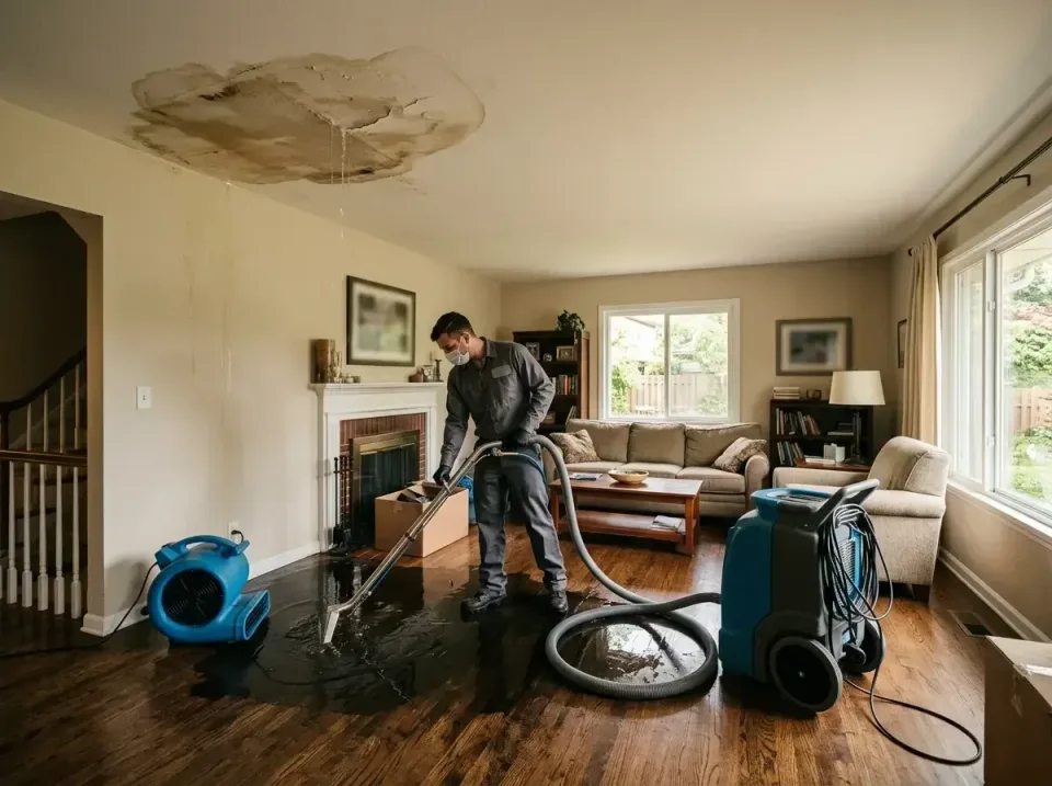 attic-pipe-burst-ceiling-drip-008 — frequently asked questions, Water Damage Restoration & Carpet Care in Shelton, WA
